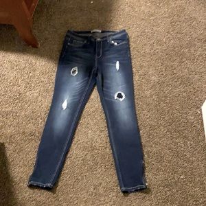 Ripped bluejeans never used